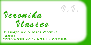 veronika vlasics business card